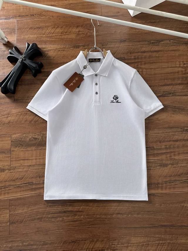 Lp2540Ss New Summer Logo Men's Lapel Polo Shirt! Classic business men's style, t