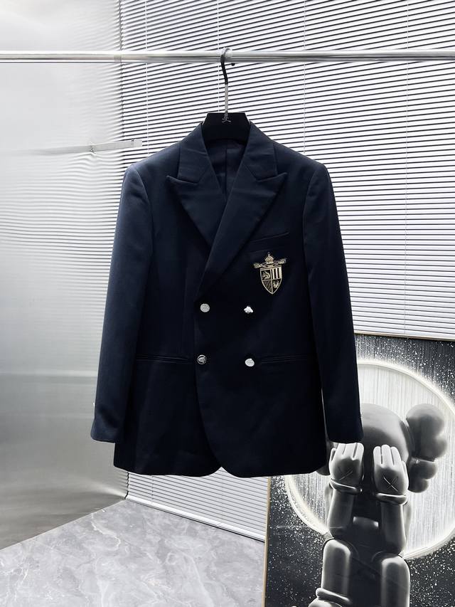 Fendi 2025Ss spring and autumn new suits, high-end version! Custom-made fabrics