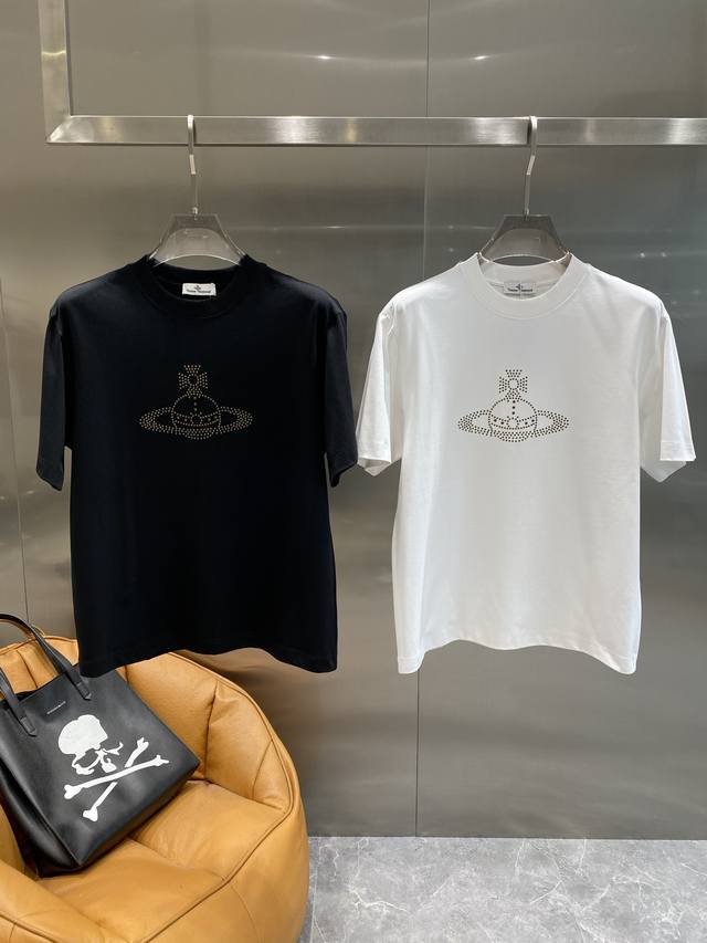 Westwood Vivienne Westwood short-sleeved summer personality luxury choice Simple