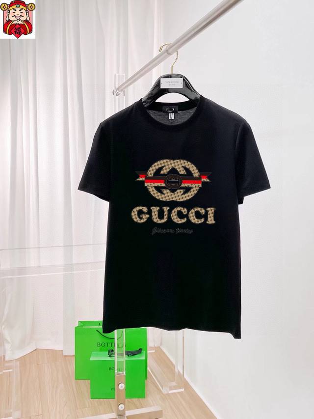Gucci Fat Man's Gospel Original Men's Casual Short Sleeve T-shirt, 2025 Spring a
