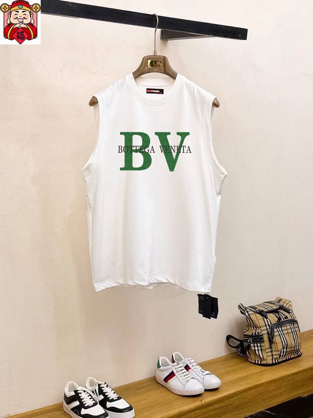 Straight brand Bv 2025 summer new vest T-sleeve classic simple style anyone can