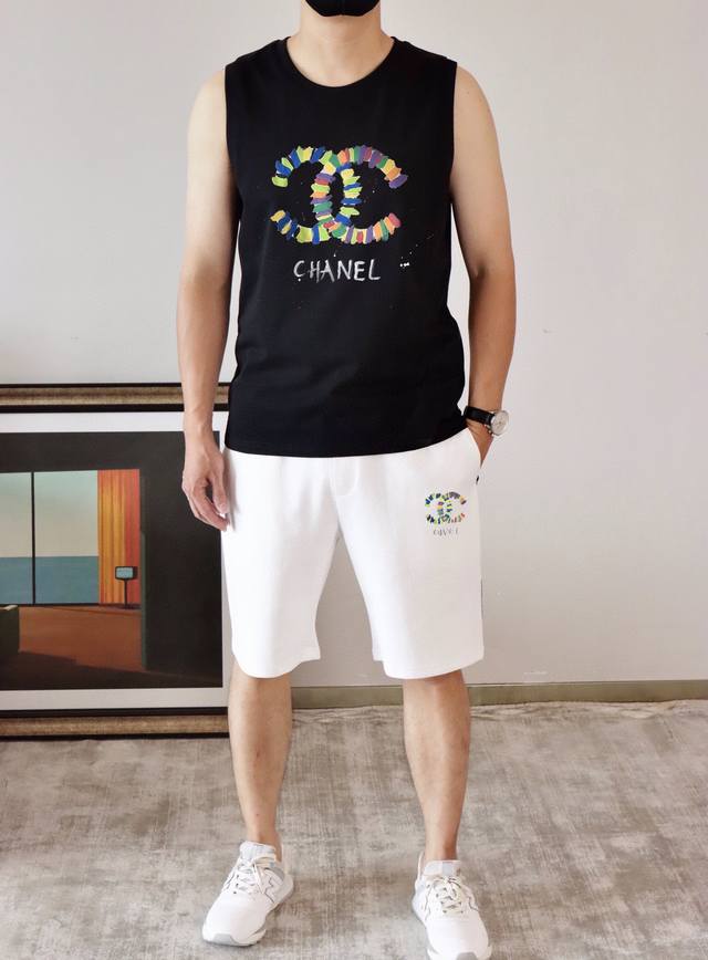 Straight brand Chanel Chanel 2025 spring and summer new vest set, classic and si