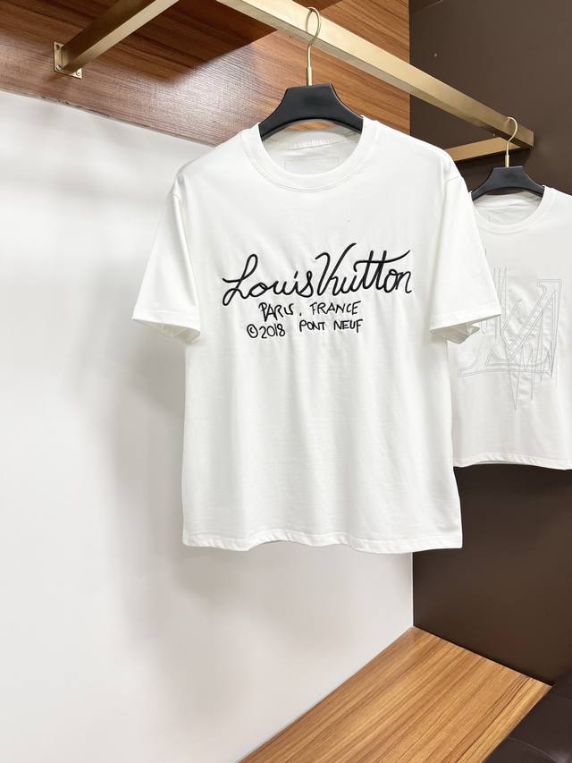 Lv 25 Spring and Summer new brand letter logo short-sleeved T-shirt, Xy customiz