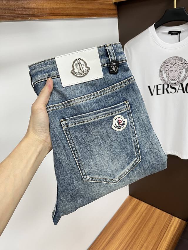 Moncler 2025Ss Year of the Snake Summer New Year Jeans. Original 1:1 production,