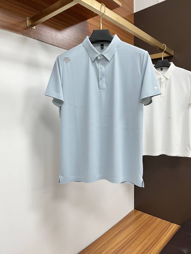 Descente's classic Polo collar design for spring and summer 2025 is paired with