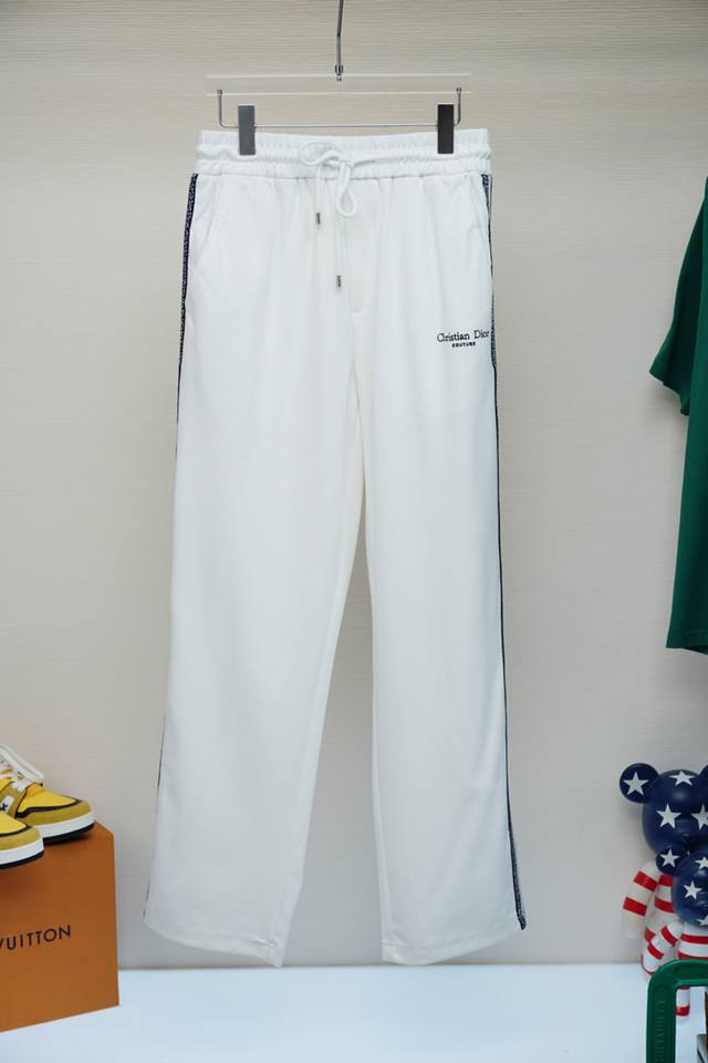 Dior Dior - Men's casual pants Ultra-thin air cotton fabric casual pants, the la