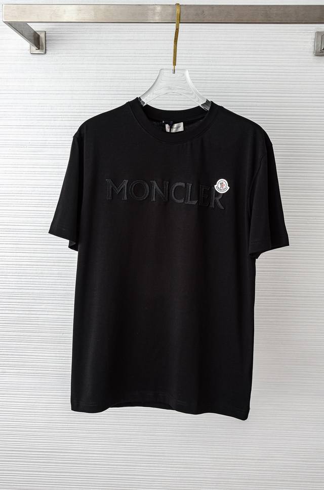 Moncler 25Ss new short-sleeved T-shirt #Loose fit, suitable for all body types.