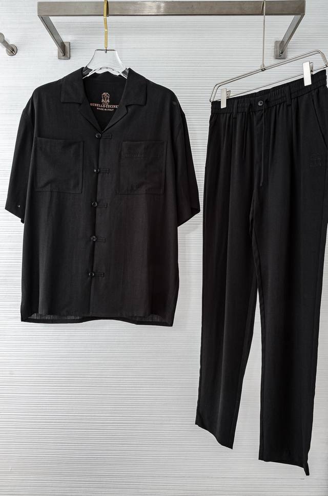 Bc 2025Ss Imported Tencel Lyocell + Natural Linen Men's Classic Suit # Pants + S