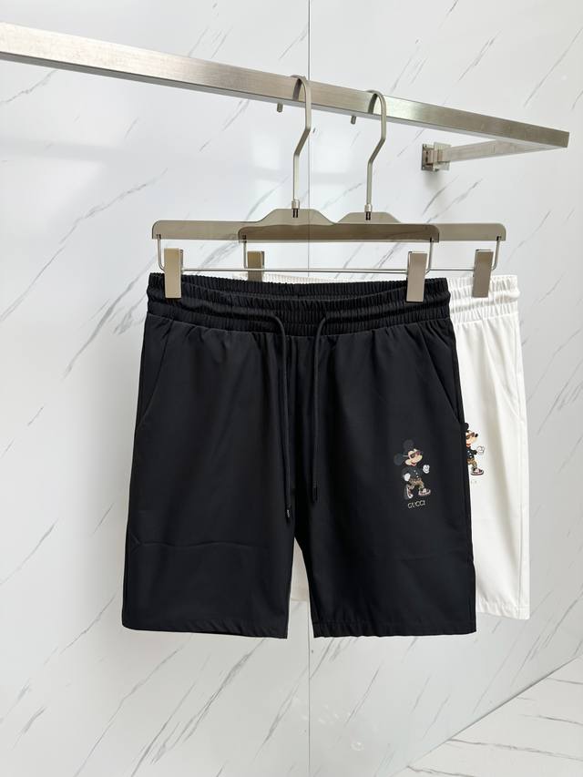 2025 new summer men's casual shorts, high-end custom fabrics, breathable fabrics