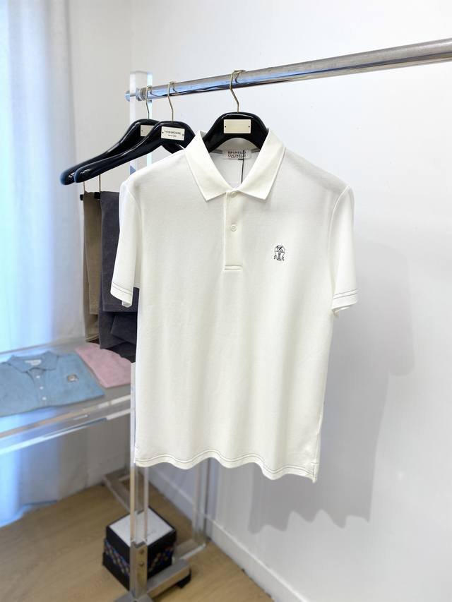 Brunello Cucinelli, the latest short-sleeved T-shirt of 2025, handsome and fashi