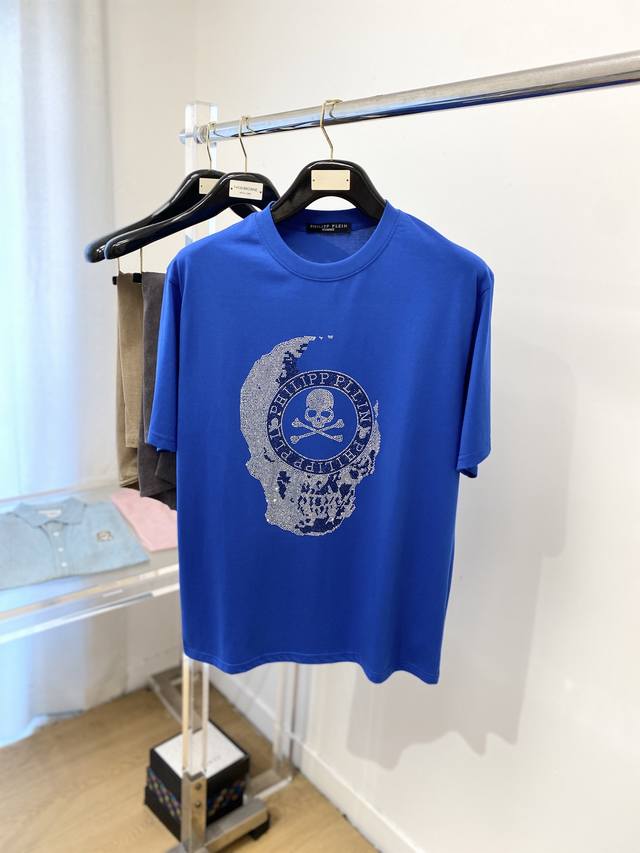 Pp, 2025 latest short-sleeved T-shirt, handsome and fashionable, top-grade hot d