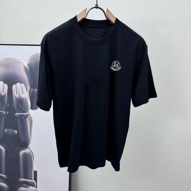 Moncler 2630Ss new short-sleeved T-shirt, custom imported original mercerized fa