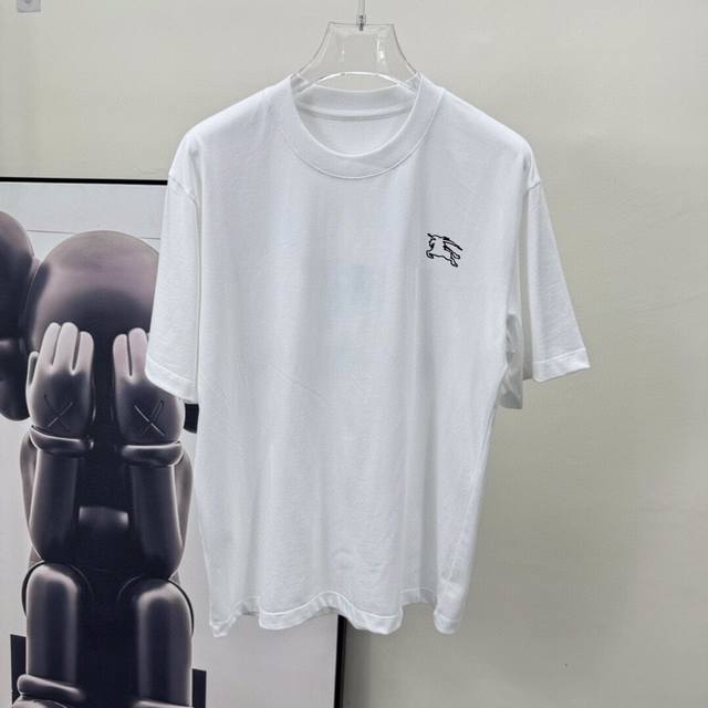 Burberry 2630Ss new short-sleeved T-shirt, custom imported original mercerized f