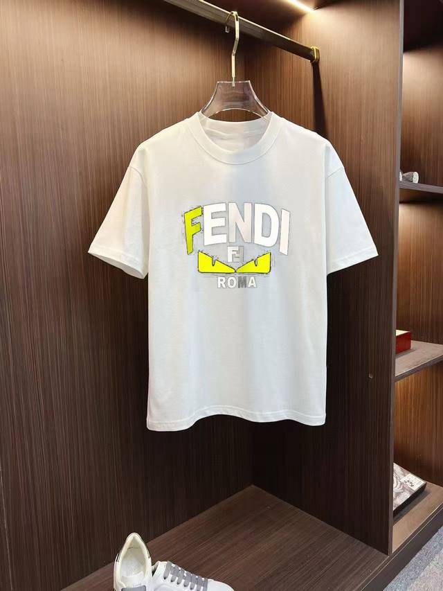 Fendi 2025 early spring new model first release counter latest short-sleeved rou