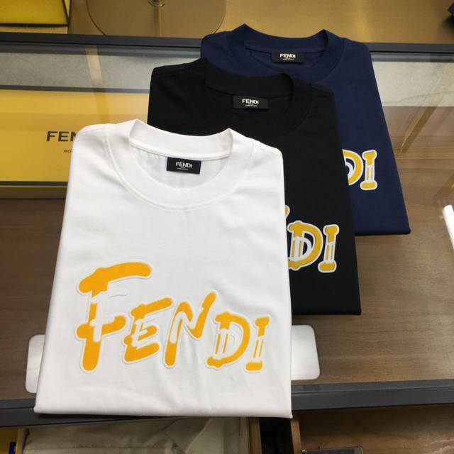 New product Fend... 2025 Spring and Summer first counter newest short-sleeved ro