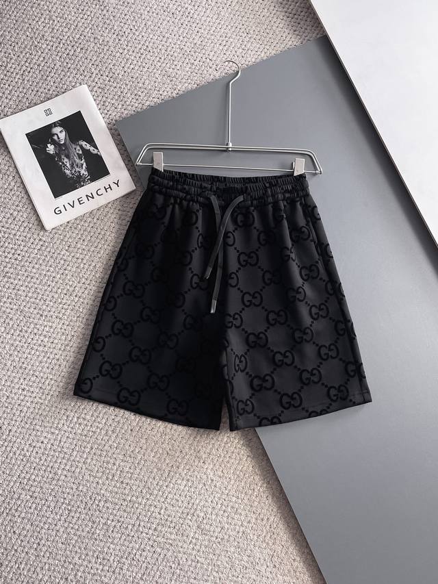 Gucci 2025Ss new summer style, original counter casual shorts, luxury classic br