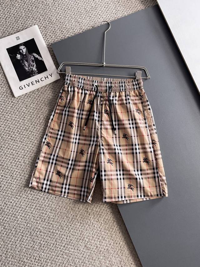 Burberry 2025Ss new summer style, original counter casual shorts, luxury classic