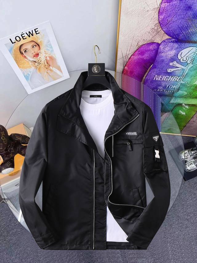 Same style as Prada official website, on sale in advance! 2025Ss new spring men'