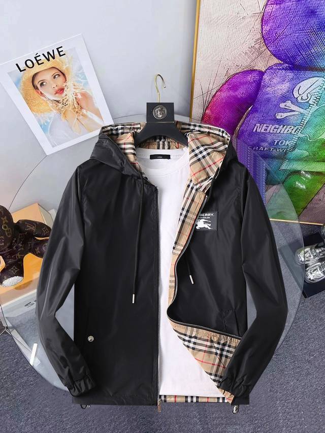Burberry Spring Simple Coat Windbreaker Jacket Noble High Level Requirement Orde