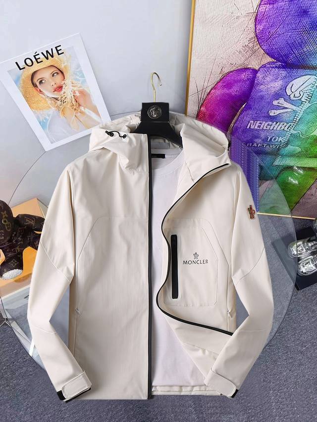 Moncler spring simple coat windbreaker jacket noble high level requirements orde
