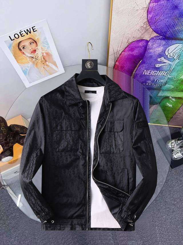 Dior Spring Simple Coat Windbreaker Jacket Noble High Level Requirement Order Hi