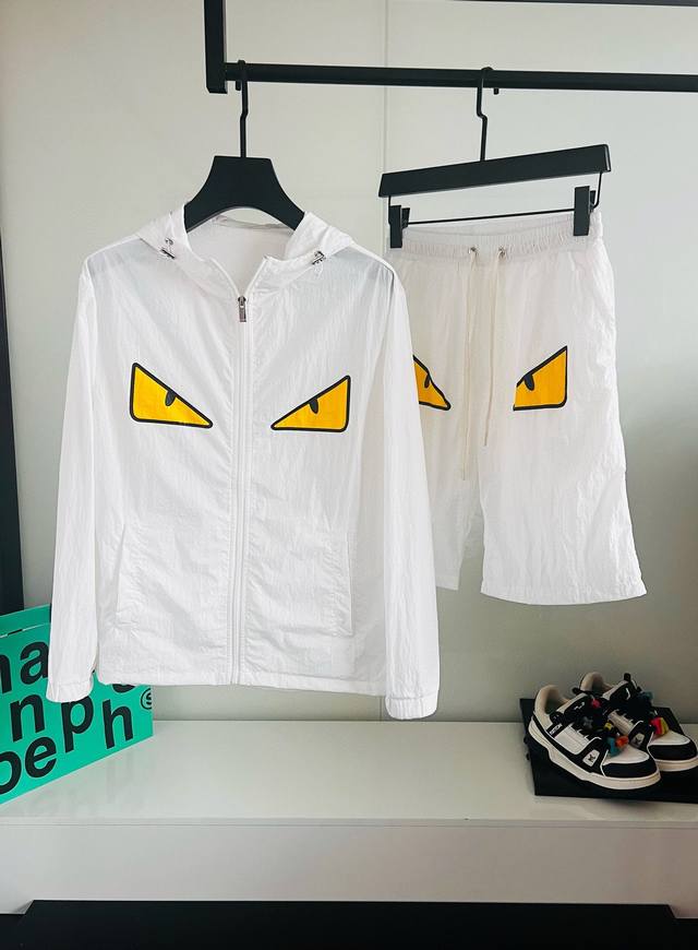 Fenjia 2025 summer sun protection clothing set is made of imported light nylon t