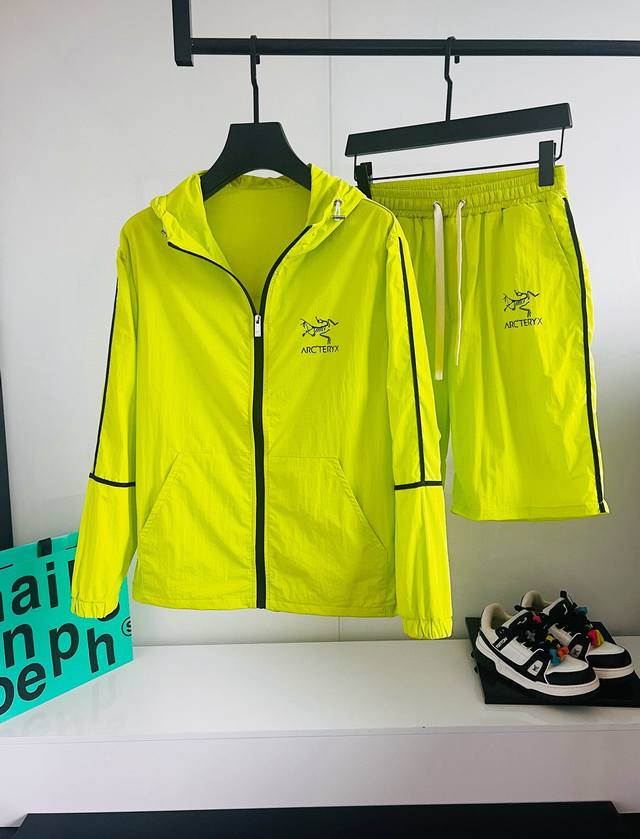 Arc'teryx 2025 summer sun protection clothing set, made of imported light nylon