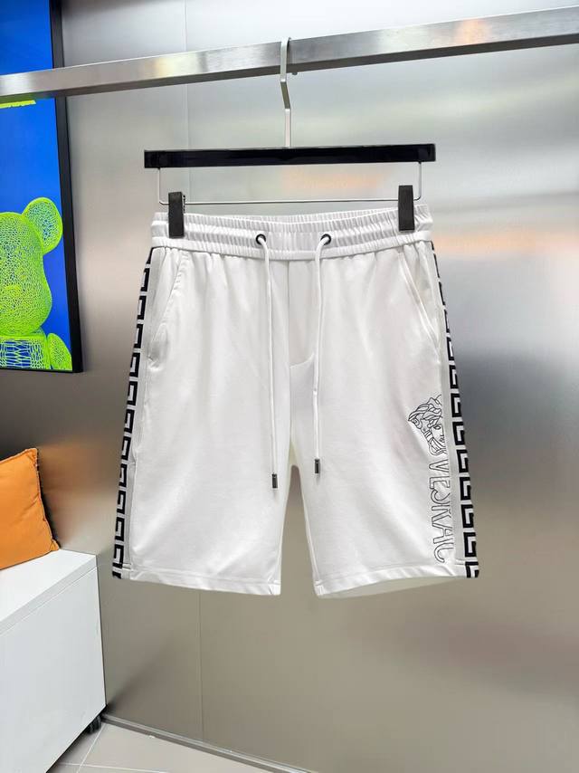 Versace 2025Ss summer new original counter casual shorts, luxury classic brand o