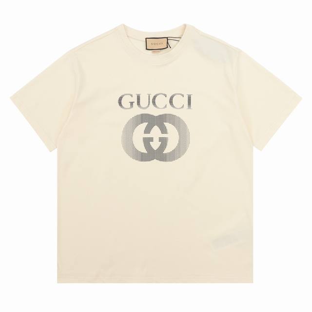 Gucci Gucci Double Gg Print Couple Short Sleeve T-shirt Size: SL