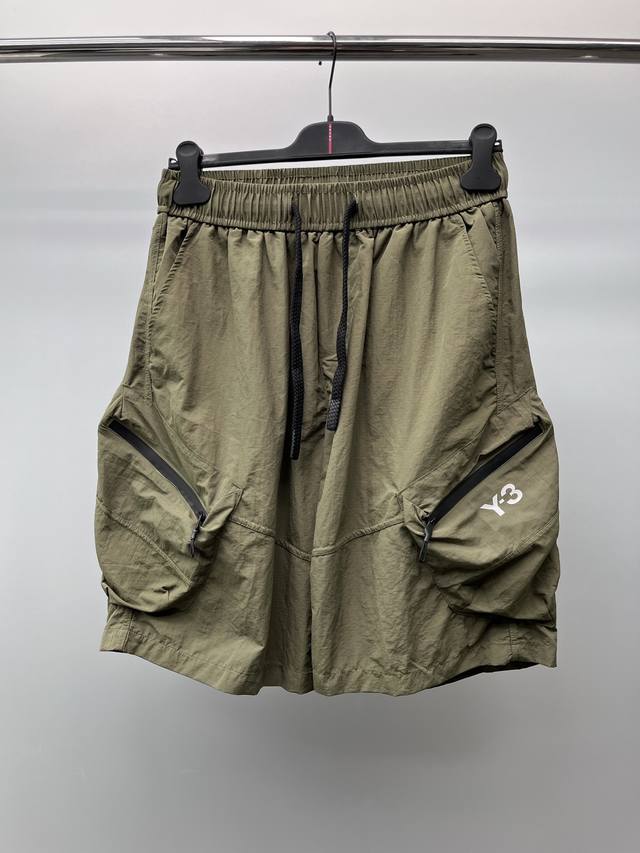 Y.3 new summer shorts, made of high elastic breathable woven fabric, super skin-
