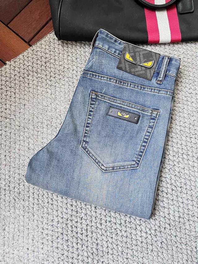Fendi's newest jeans for spring 2025. No pressure to enter or leave the store. H