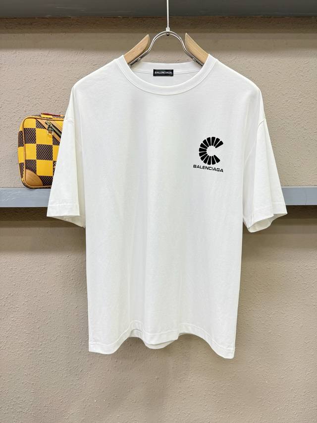 Balenciaga 2025 Spring and Summer new short-sleeves, imported original fabrics,