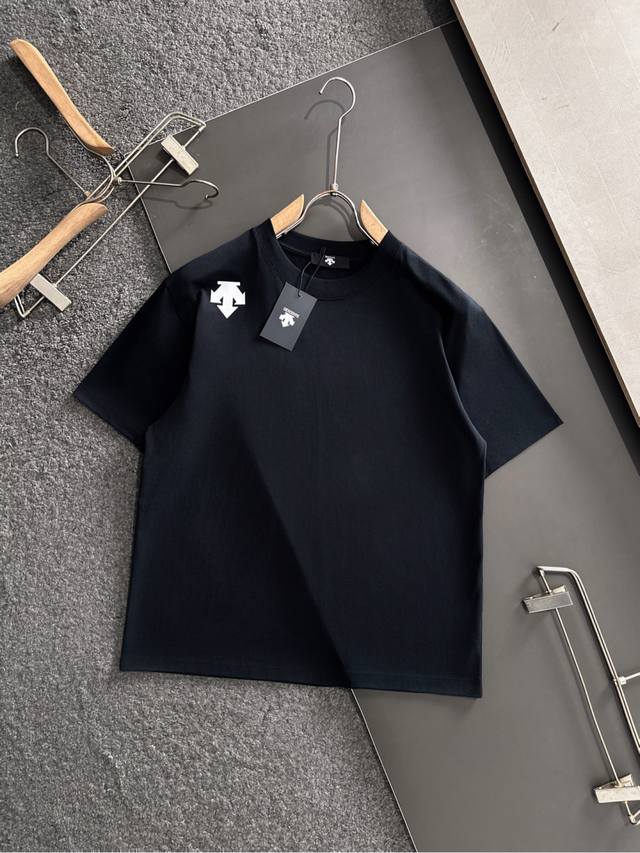 Descente 2025Ss spring and summer latest round neck fashion short-sleeved T-shir