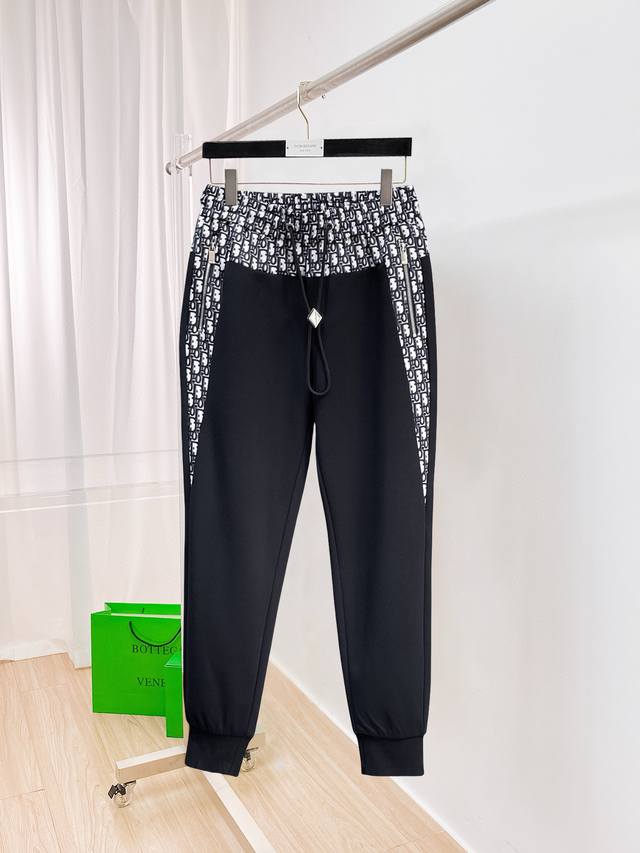 Dior 2025 Spring New Casual Pants! Available on the official website. Brand clas