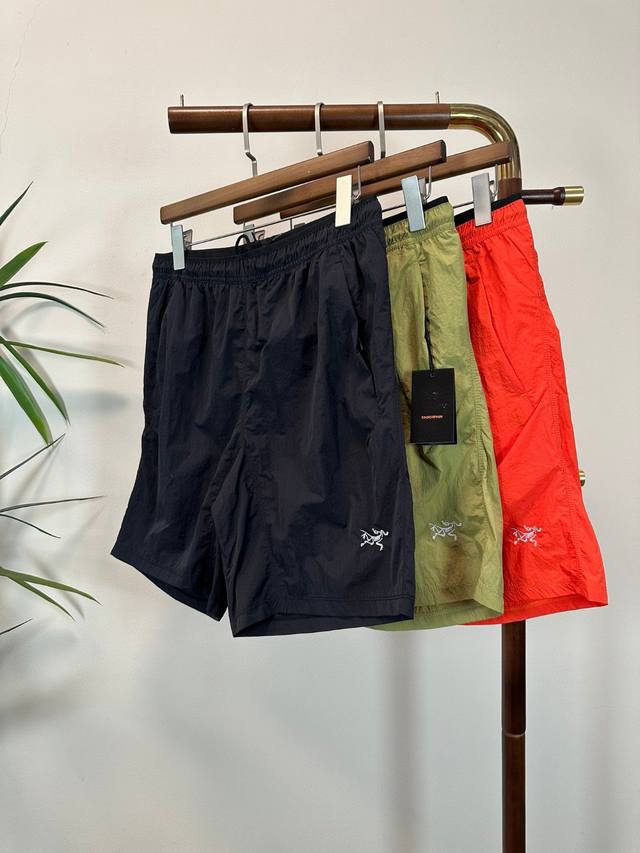 Beach shorts Arc 2025 summer newest shorts Brand Logo Heavy craftsmanship design