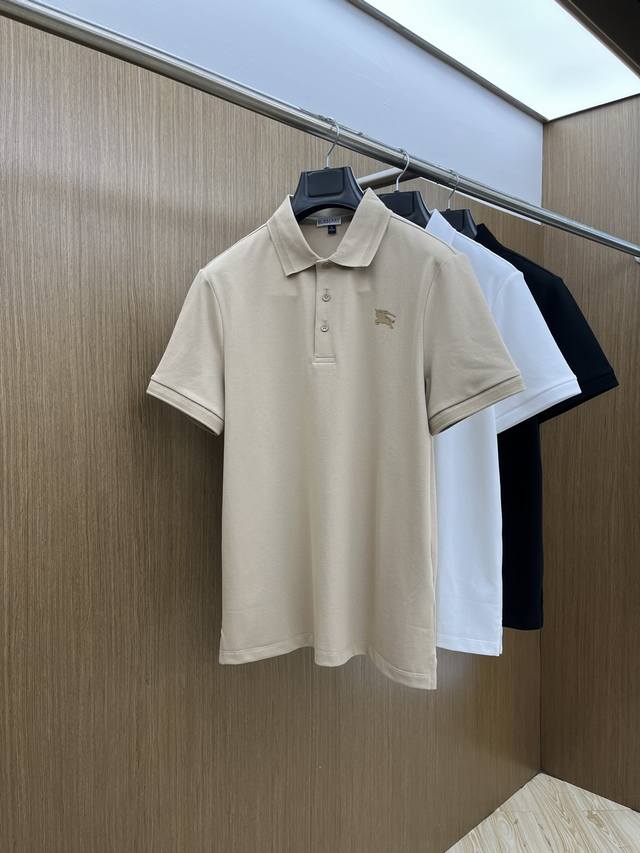 New Bbr 2570 new men's lapel Polo shirt short sleeve is presented with imported