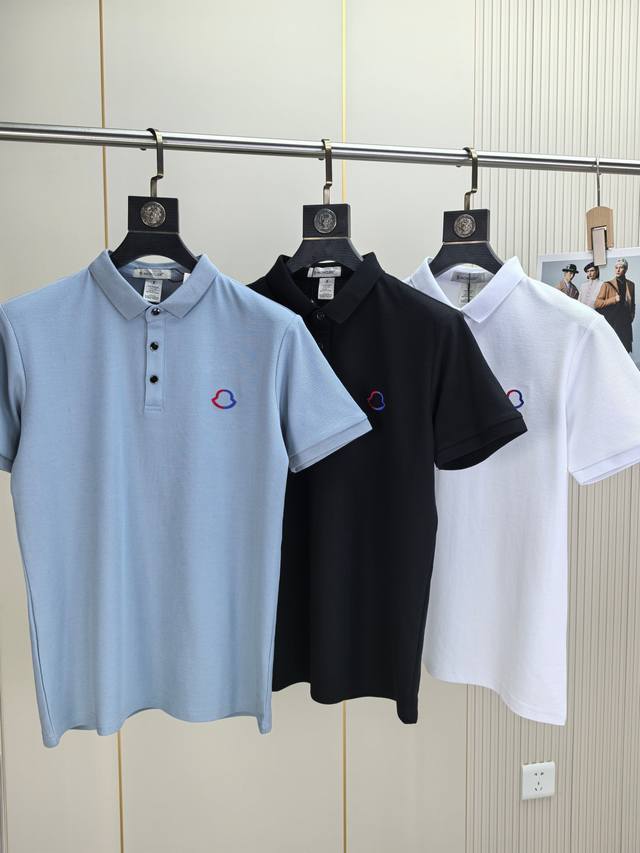 Moncler. The overall design of the new 2025 spring and summer embroidered logo m