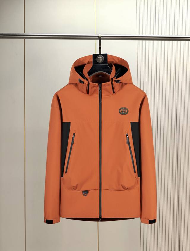 Gucci. 25 Spring and Summer new original men's windbreaker jacket jacket officia