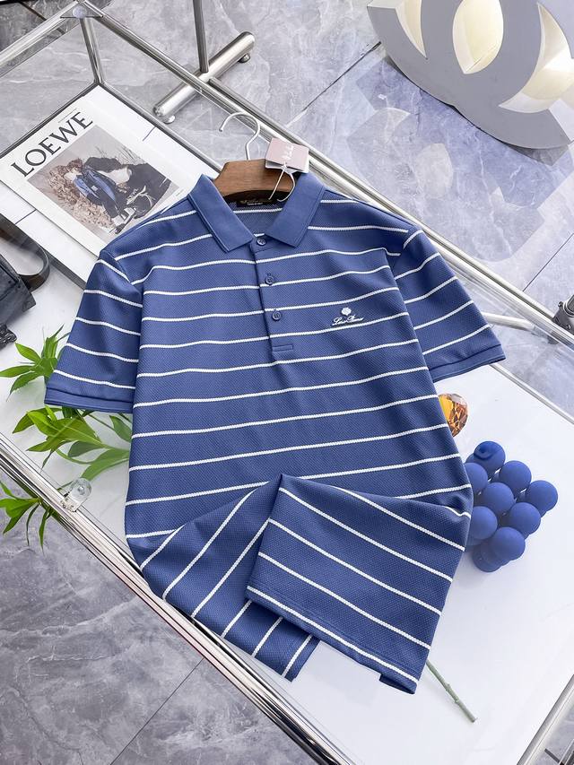 New arrival in spring, Lp2520Ss, new summer letter logo men's lapel Polo shirt!