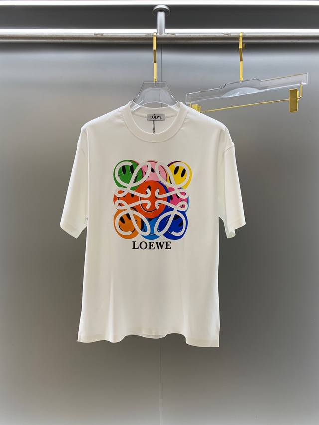 Loewe high-end fabric 250 grams of pure cotton 2025 spring and summer counter ne
