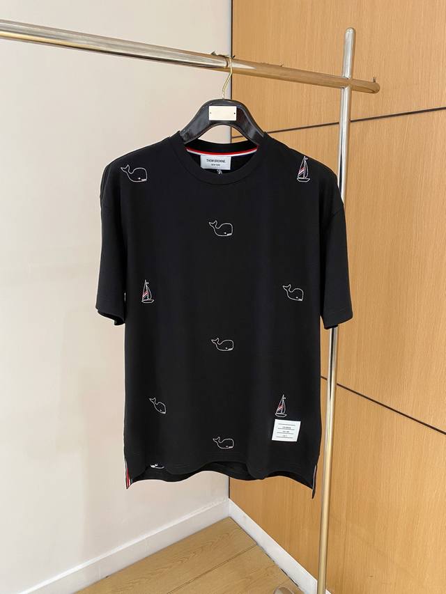 Tb 25Ss Spring and summer new style first release counter latest round neck T-sh
