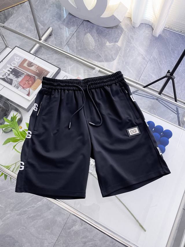 Dg 2025 Spring and Summer new men's casual shorts high-end goods simple and styl