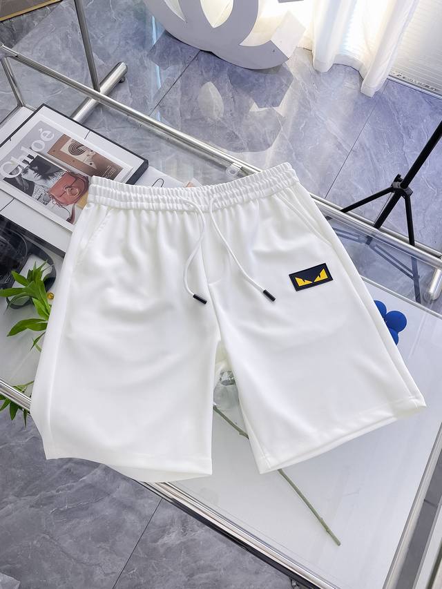Fendi 2025 Spring and Summer new men's casual shorts High-end goods Simple, fash