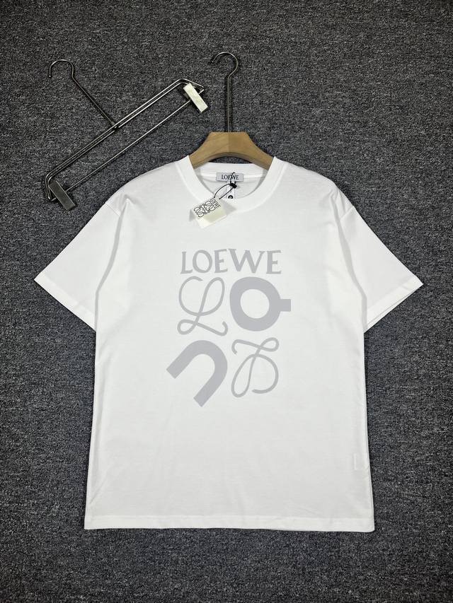 Loewe. Short-sleeved series Season: 2025 Spring and Summer Color: Black, White,