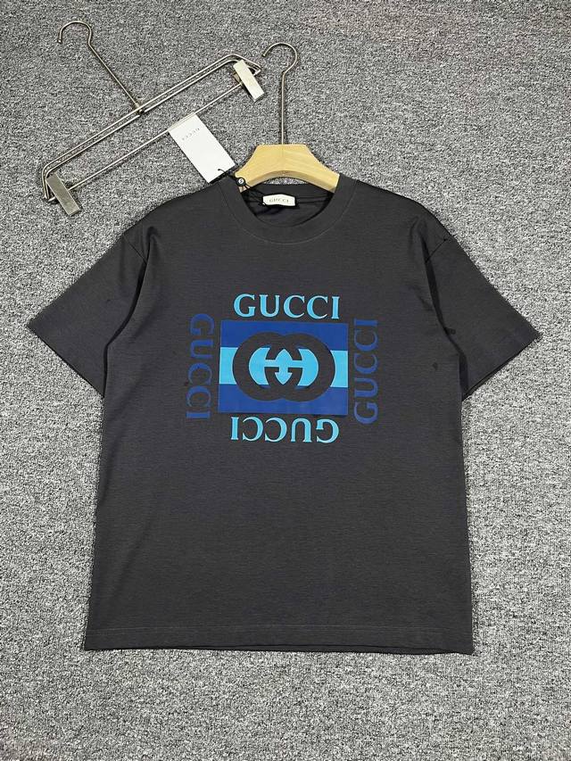 Gucci short-sleeved series Season: 2025 Spring and Summer Color: Black, White, I