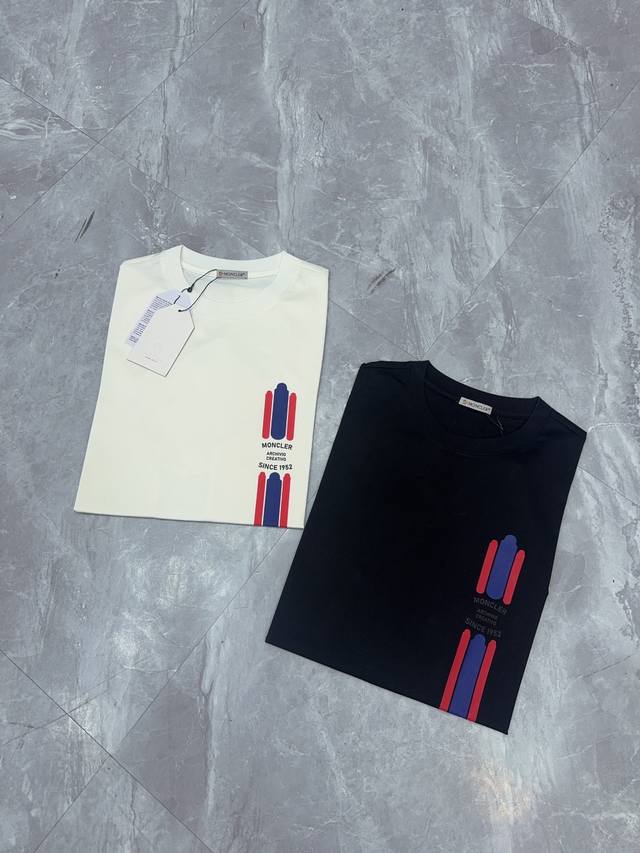 Moncler New summer style Made of customized double mercerized fabric Its fabric
