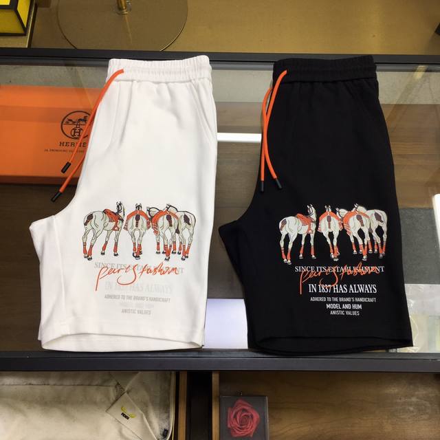 New shorts love.. 2025 summer new men's casual shorts, high-end custom cotton br