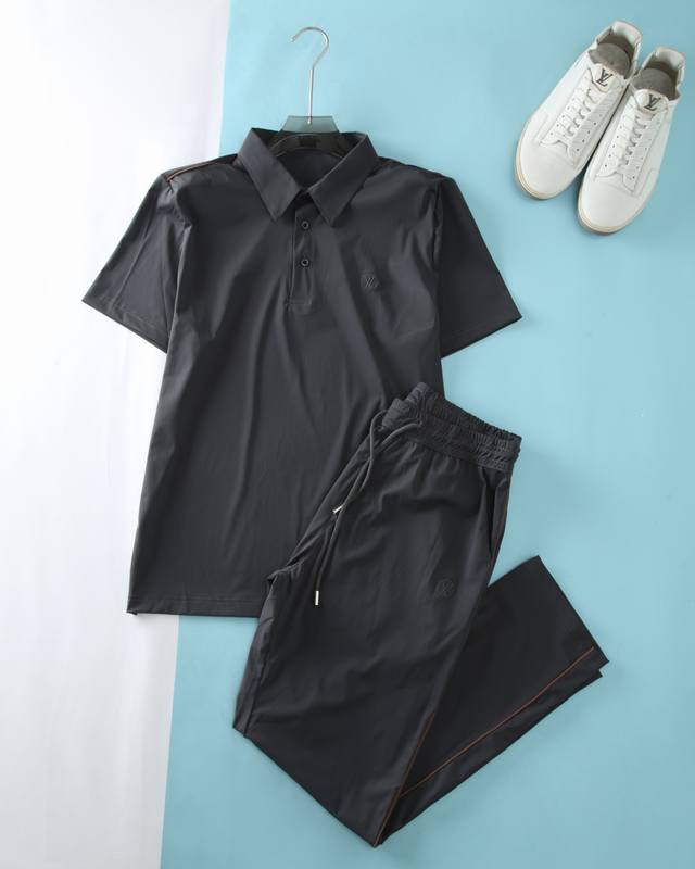 Short-sleeved pants Lou V Road*Deng 2025Ss new summer products, men's classic ci