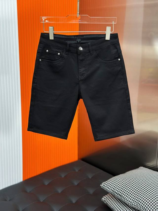 Prada 25Aw new spring and summer models, men's casual denim shorts, shorts... Me