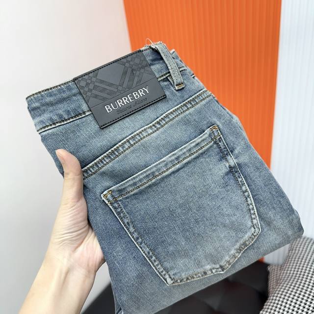 Burberry's new spring and summer denim, custom fabrics, soft and comfortable, sl
